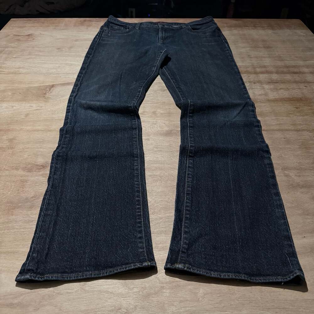 Guess Co. Dark Wash Flare Jeans Women’s 32 Y2K Stretch Bootcut